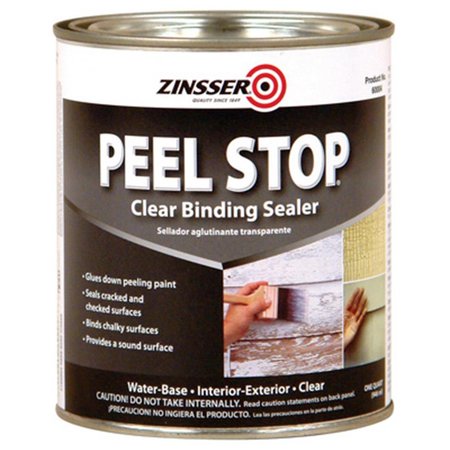 ZINSSER 60004 Peel Stop Clear Binding Primer, Quart ZI575459